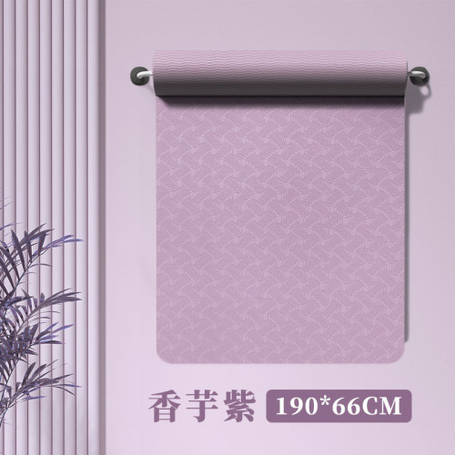 環保靜音舞蹈墊耐磨防滑健身墊加長加寬TPE瑜伽墊