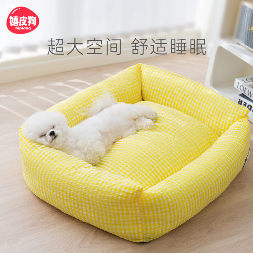 狗窩四季通用小型犬泰迪柯基寵物網紅沙發狗床可拆洗貓窩寵物用品