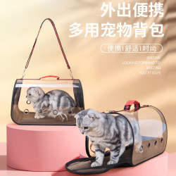 貓包寵物包外出攜帶便捷手提單肩包多面透氣輕便寵物包