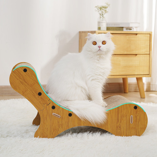 喵仙兒貴妃躺椅貓抓板貓窩一體耐抓耐磨可磨抓貓咪加厚可替換貓窩