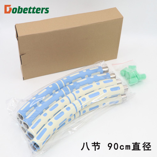 收腹美腰加重新穎可拆卸海綿呼啦圈拼接運動健身圈多色呼啦圈