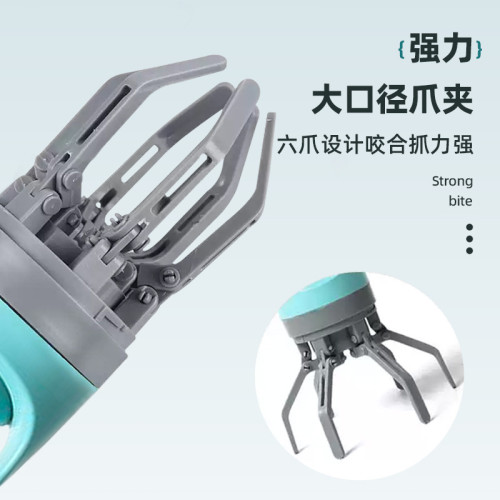 新款寵物拾便器戶外可攜式六爪撿屎夾狗便便垃圾袋鏟屎神器