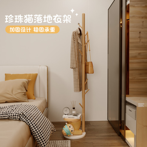 哇屋原創設計珍珠貓凳子沙發旁客廳落地擺件裝飾品兒童入戶換鞋凳