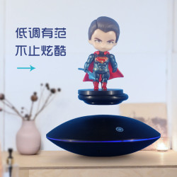 磁懸浮展示台創意黑科技擺件手辦展示架生日禮物承重300克