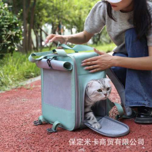 貓包寵物外出便捷雙肩包透氣大空間四季通用貓咪狗狗用品