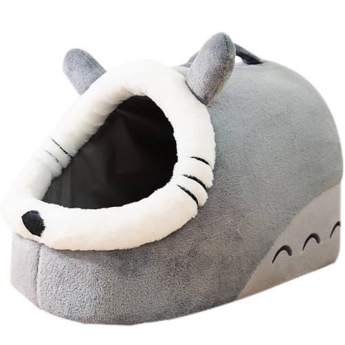 秋冬季保暖加厚狗狗奇趣夥伴半封閉狗窩貓咪泰迪博美寵物貓窩 秋冬季保暖加厚狗狗奇趣夥伴半封閉狗窩貓咪泰迪博美寵物貓窩