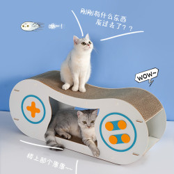 喵仙兒 遊戯機加大號瓦楞紙貓窩貓抓板耐抓耐磨可睡可玩耐抓貓窩