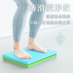 平衡軟塌墊滑盤健身平板支撐核心瑜伽腳踝踏方塊墊訓練器材平衡墊