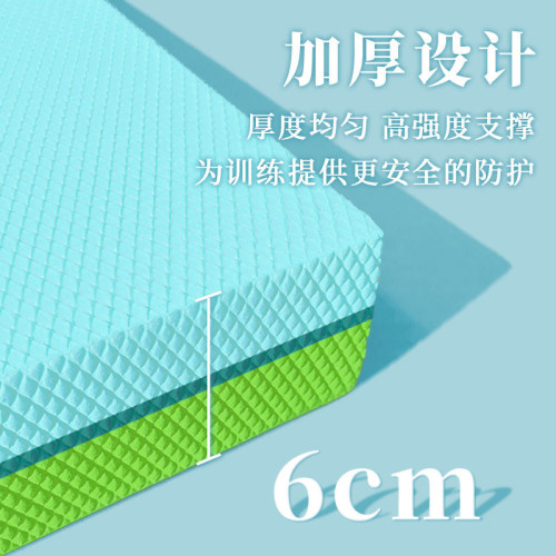 平衡軟塌墊滑盤健身平板支撐核心瑜伽腳踝踏方塊墊訓練器材平衡墊