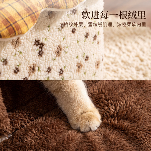 秋冬季公主奇遇房子狗窩中小型犬泰迪城堡寵物加厚保暖封閉式貓窩