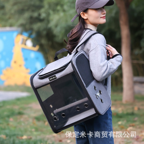 小太陽虎皮鸚鵡包鸚鵡籠雙肩外出可攜式鳥包透氣雙肩鸚鵡包玄鳳虎皮