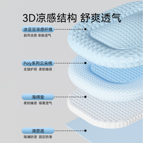 狗狗春夏季冰豆豆3D涼感墊子狗窩貓窩中小型犬泰迪寵物窩透氣狗床 狗狗春夏季冰豆豆3D涼感墊子狗窩貓窩中小型犬泰迪寵物窩透氣狗床