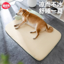 春夏季狗狗春夏季大眼怪獸涼感靠墊貓窩中大型犬狗窩寵物沙發墊子