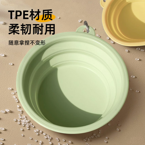 寵物外出折曡碗小狗戶外隨行碗貓咪喝水糧碗可攜式矽膠碗喂食碗狗盆 寵物外出折曡碗小狗戶外隨行碗貓咪喝水糧碗可攜式矽膠碗喂食碗狗盆