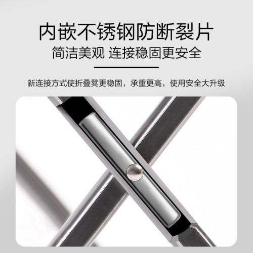 7075加高鋁合金戶外折曡凳可攜式折曡椅加厚露營小馬紥釣魚凳子