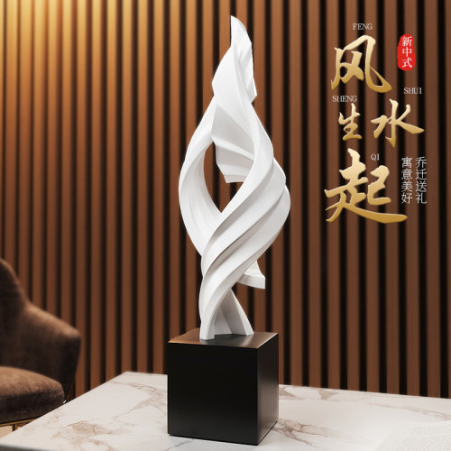 現代輕奢藝術抽象桌面擺件辦公室客廳裝飾酒櫃喬遷之喜搬家禮物男