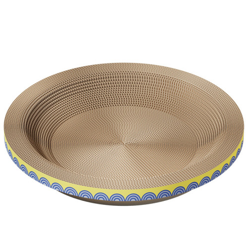 聚貓盆貓抓板耐磨不掉屑超大貓窩四季通用貓咪貓爪板瓦楞紙磨爪器 聚貓盆貓抓板耐磨不掉屑超大貓窩四季通用貓咪貓爪板瓦楞紙磨爪器