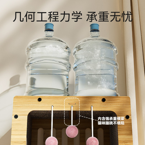 貓咪三層貓別墅玩睡一體豪宅貓抓板耐磨耐抓瓦楞紙貓窩寵物貓玩具