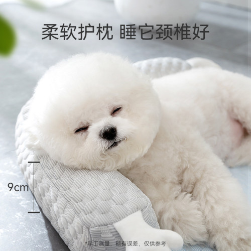 【嚴選】大眼怪獸涼感狗狗墊子透氣清涼小型犬春夏季狗床寵物貓窩 【嚴選】大眼怪獸涼感狗狗墊子透氣清涼小型犬春夏季狗床寵物貓窩