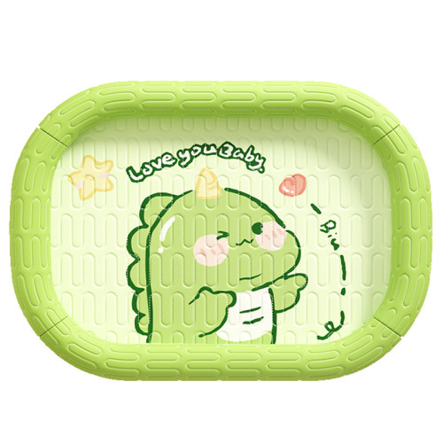 春夏季狗狗卡通小恐龍乳膠冰絲圍擋降溫清涼狗窩橢圓貓窩寵物涼窩 春夏季狗狗卡通小恐龍乳膠冰絲圍擋降溫清涼狗窩橢圓貓窩寵物涼窩