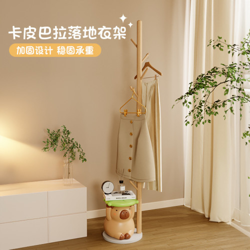 可愛創意卡皮巴拉換鞋凳兒童房樹脂凳子俏皮解壓居家實用軟裝擺件
