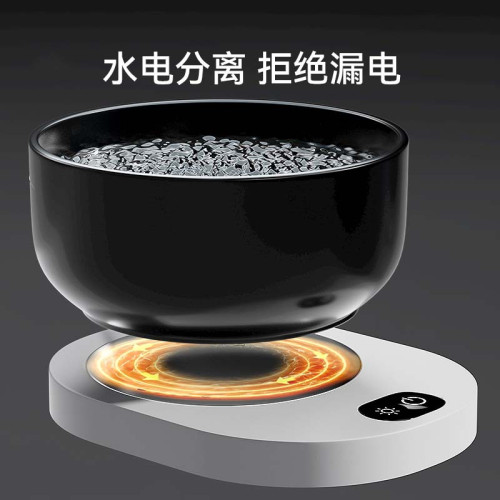 貓咪黑白恒溫加熱碗貓碗水碗溫度可調節陶瓷飲水器狗碗寵物碗用品