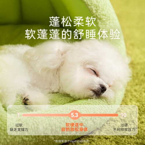 秋冬季貓咪搞怪小怪獸造型貓窩封閉狗窩保暖防風蒙古包泰迪寵物窩