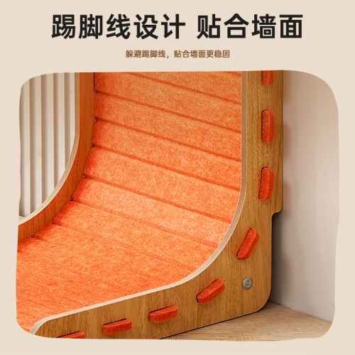 l型貓抓板耐磨立式貼牆毛氈毛爪板貓窩一體耐抓不掉屑貓咪寵物窩 l型貓抓板耐磨立式貼牆毛氈毛爪板貓窩一體耐抓不掉屑貓咪寵物窩
