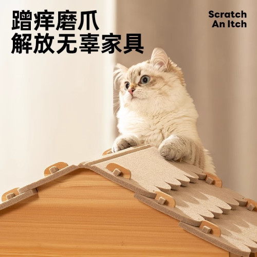 貓窩耐磨不掉屑四季通用毛氈貓床安全感貓咪睡窩耐抓寵物玩具用品 貓窩耐磨不掉屑四季通用毛氈貓床安全感貓咪睡窩耐抓寵物玩具用品