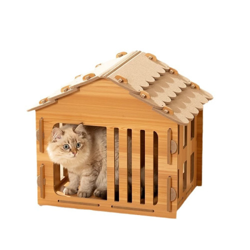 貓窩耐磨不掉屑四季通用毛氈貓床安全感貓咪睡窩耐抓寵物玩具用品 貓窩耐磨不掉屑四季通用毛氈貓床安全感貓咪睡窩耐抓寵物玩具用品