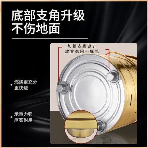 家用大號燒寶桶燒金桶不燻菸焚燒桶燒元寶桶加厚大號專用桶