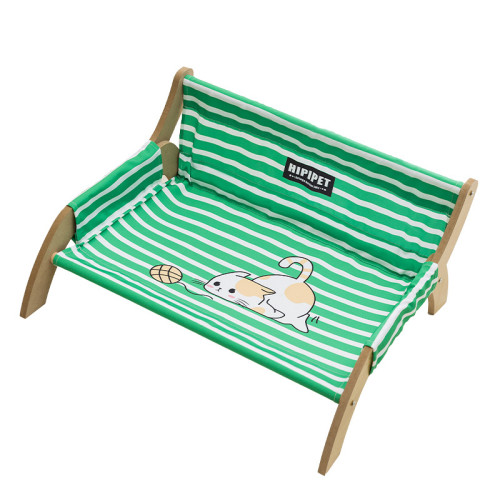 春夏季貓咪條紋追球躺椅貓沙發四季貓窩小型犬泰迪狗窩寵物窩