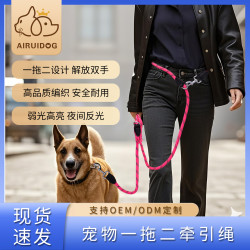 新款狗狗牽引繩 泰迪金毛寵物狗鏈 2米3米加長大型中型犬狗鏈