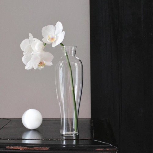 日式復古禪意透明玻璃花瓶網紅插花花道器皿現代簡約茶室餐桌擺件 日式復古禪意透明玻璃花瓶網紅插花花道器皿現代簡約茶室餐桌擺件