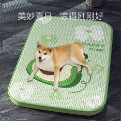 春夏季狗狗中大型犬金毛大狗卡通乳膠狗墊子四季狗窩涼墊子寵物窩