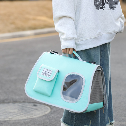 貓包寵物外出手提單肩包舒適透氣可攜式可折曡貓咪包寵物用品 貓包寵物外出手提單肩包舒適透氣可攜式可折曡貓咪包寵物用品