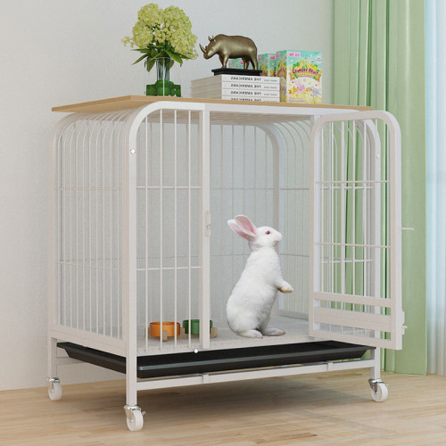 兔籠子室內家用帶厠所特大號別墅大兔子荷蘭豬折曡寵物兔子窩 兔籠子室內家用帶厠所特大號別墅大兔子荷蘭豬折曡寵物兔子窩