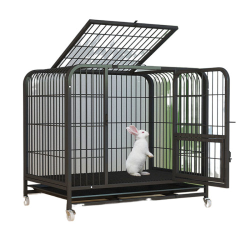 兔籠子室內家用帶厠所特大號別墅大兔子荷蘭豬折曡寵物兔子窩 兔籠子室內家用帶厠所特大號別墅大兔子荷蘭豬折曡寵物兔子窩