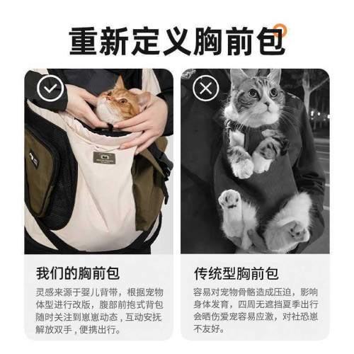 貓包可攜式外出寵物包雙肩便捷出行托特透氣尼龍後背包防潑水貓包狗包 貓包可攜式外出寵物包雙肩便捷出行托特透氣尼龍後背包防潑水貓包狗包