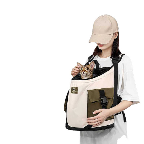 貓包可攜式外出寵物包雙肩便捷出行托特透氣尼龍後背包防潑水貓包狗包 貓包可攜式外出寵物包雙肩便捷出行托特透氣尼龍後背包防潑水貓包狗包