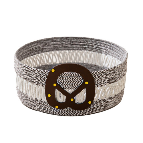 貓咪春夏季堿水麵包繩編貓窩四季通用小型犬泰迪狗窩編織窩寵物窩 貓咪春夏季堿水麵包繩編貓窩四季通用小型犬泰迪狗窩編織窩寵物窩