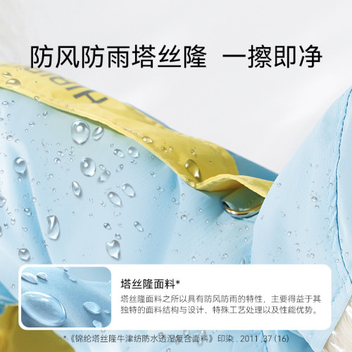 狗狗戶外反光牽引撞色沖鋒雨衣中小型犬四腳全包防水雨披寵物衣服