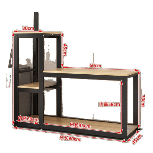 魚缸櫃魚缸架子客廳家用水族箱底座落地金屬承重底櫃多層龜缸托架 魚缸櫃魚缸架子客廳家用水族箱底座落地金屬承重底櫃多層龜缸托架