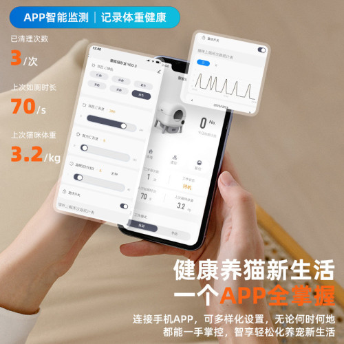 智能全自動貓砂盆大容量除臭全封閉智能貓厠所免鏟防臭電動貓砂機 智能全自動貓砂盆大容量除臭全封閉智能貓厠所免鏟防臭電動貓砂機