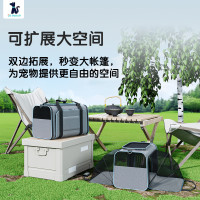 手提貓包外出可攜式寵物包小型狗包可折疊透氣貓咪斜背單肩後後背包