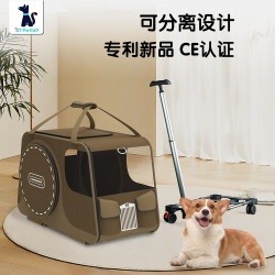 寵物拉桿包寵物外出小推車狗狗小型手推車單肩貓包貓咪手提包