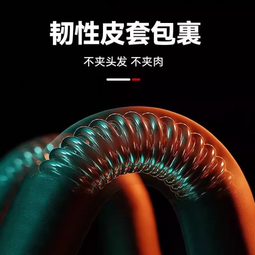 U型臂力器多功能室內鍛鍊健身器材三擋調節彈簧臂力棒30/40/50KG