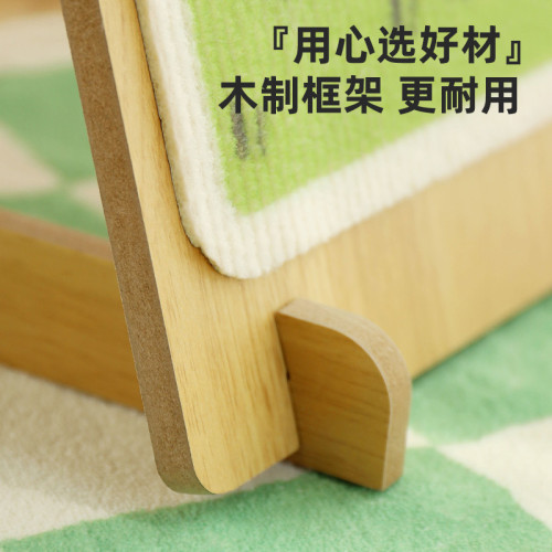 立式日歷貓抓板耐磨不掉屑貓咪貓爪器靠牆可拆卸逗貓玩具貓窩用品