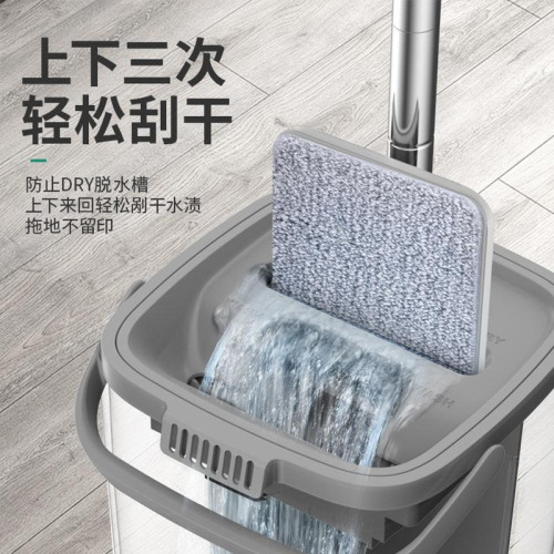 拖把家用一拖淨帶桶的拖把拖地神器加厚免手洗懶人可攜式乾溼兩用