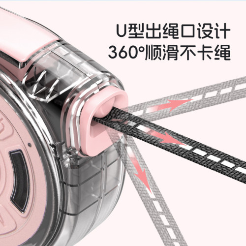 超輕mini3米狗狗自動伸縮牽引繩中小型犬戶外狗繩子寵物繩子用品